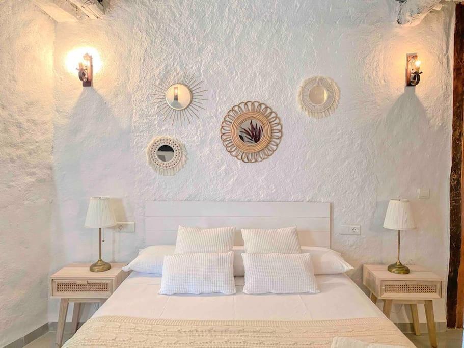 La Palmera. Casa Rural Con Piscina Privada. Benadalid ภายนอก รูปภาพ