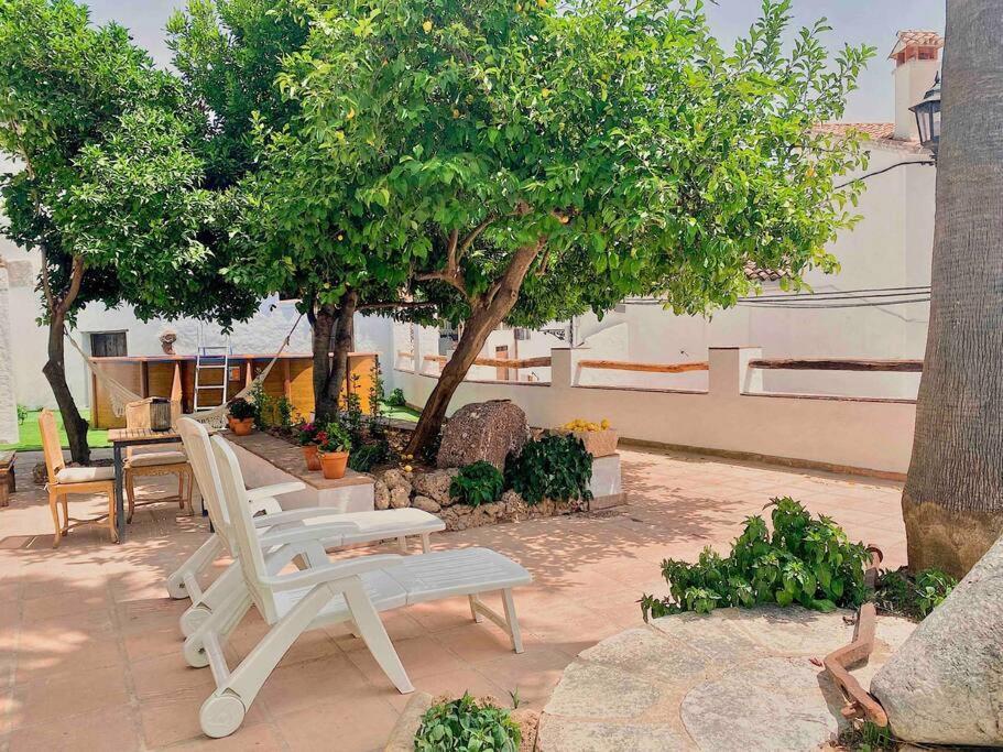 La Palmera. Casa Rural Con Piscina Privada. Benadalid ภายนอก รูปภาพ
