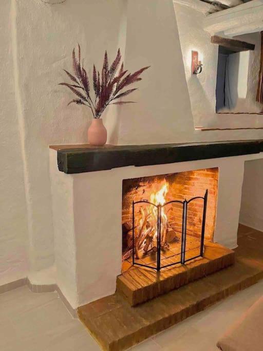 La Palmera. Casa Rural Con Piscina Privada. Benadalid ภายนอก รูปภาพ