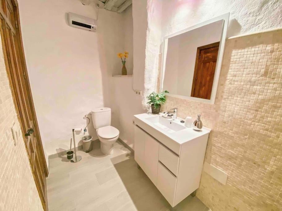 La Palmera. Casa Rural Con Piscina Privada. Benadalid ภายนอก รูปภาพ