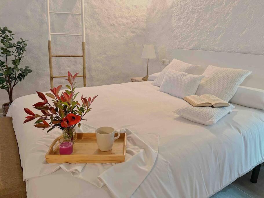 La Palmera. Casa Rural Con Piscina Privada. Benadalid ภายนอก รูปภาพ