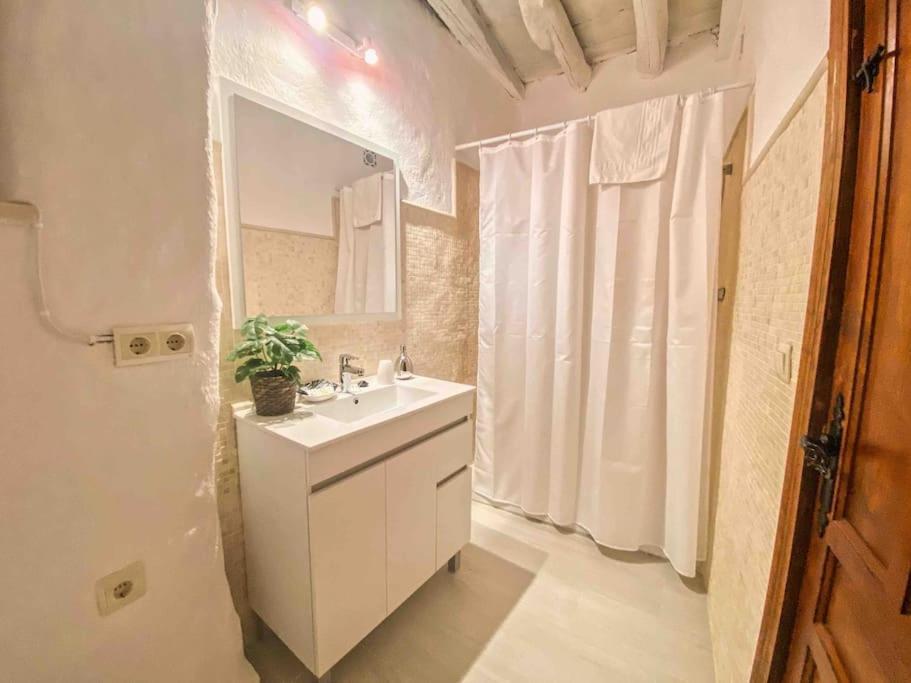 La Palmera. Casa Rural Con Piscina Privada. Benadalid ภายนอก รูปภาพ